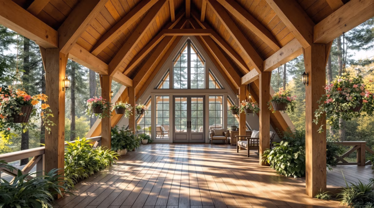 A Frame House with Covered Porch: Design Ideas and Inspiration