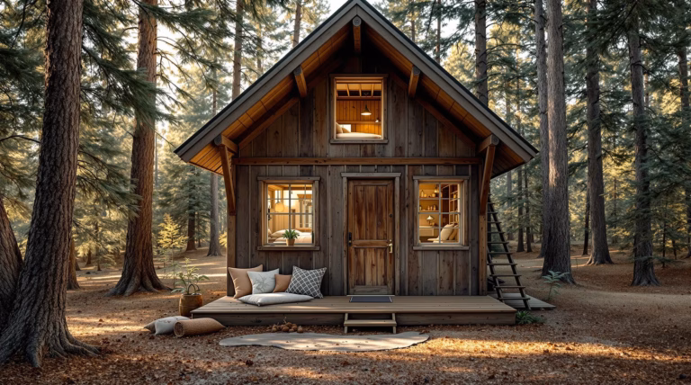 Rustic Small Cabin with Loft: Design Ideas and Inspiration